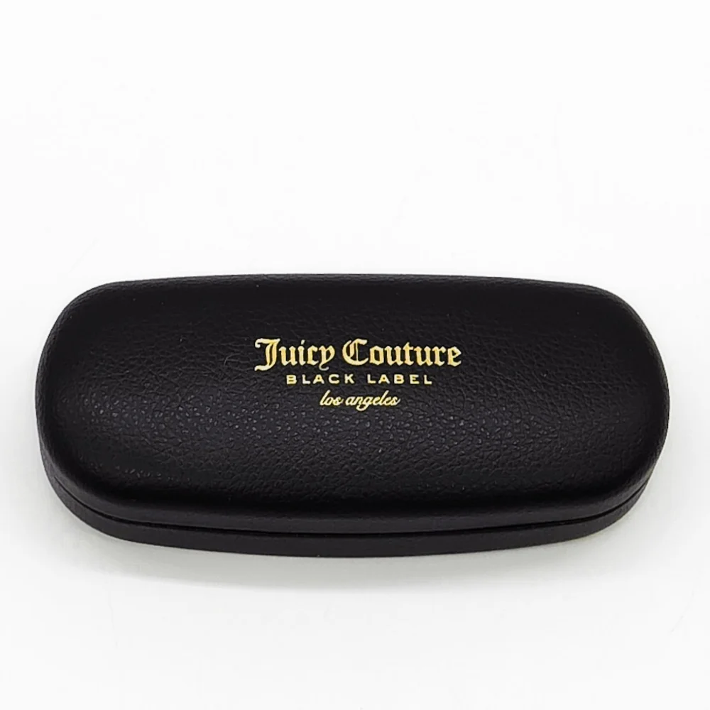 New Juicy Couture Black Label Los Angeles Hard Clam Shell Eyeglass Case